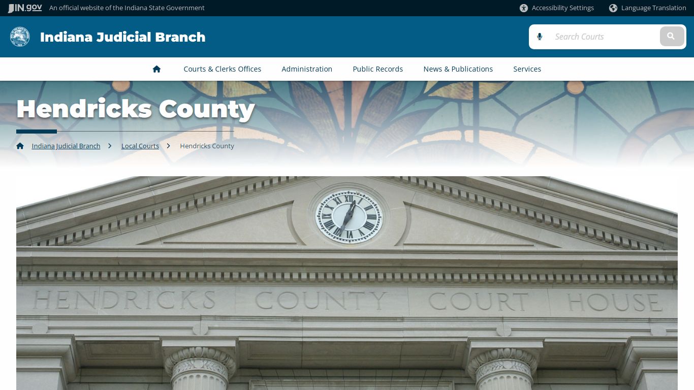 Courts: Hendricks County - IN.gov